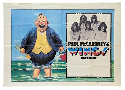 Lot 220 - Paul McCartney & Wings 1973 Edinburgh Odeon Signed Poster (UK)