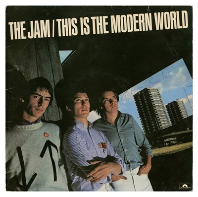 Lot 129 - The Jam 1979 Signed This Is The Modern World LP (UK)