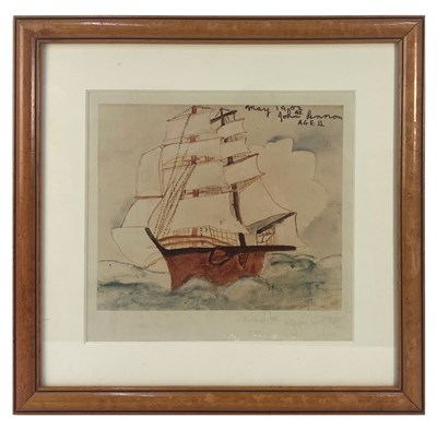 Lot 216 - John Lennon 1970s Autographed Walls & Bridges Artwork Photograph Given To Edward Germano (USA)