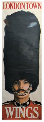 Lot 222 - Paul McCartney & Wings London Town 1978 Promotional Poster (UK)
