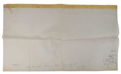Lot 225 - Paul McCartney Mike Ross Design Annotations (UK)