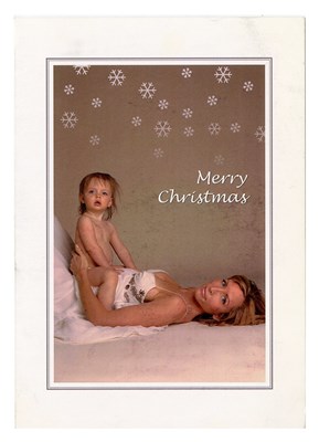 Lot 226 - Heather Mills Signed Christmas Card (UK)