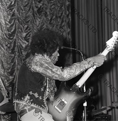 Lot 144 - Jimi Hendrix 1967 Aldershot ABC Concert Negatives With Copyright (UK)