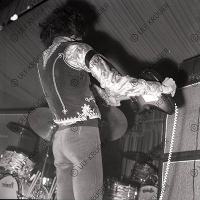 Lot 150 - Jimi Hendrix 1967 Star Club Hamburg Gunter Zint Negatives & Contact Sheet (Germany)