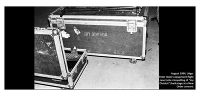 Lot 156 - Joy Division Original Large Flight Case Peter Hook Collection (UK)