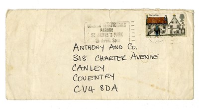 Lot 183 - Marc Bolan 1970 Handwritten Letter on Signed T Rex Promo Photograph (UK)