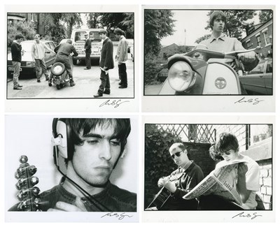 Lot 200 - Oasis 1990s Michael Spencer Jones Signed Prints (UK)