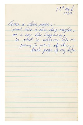 Lot 215 - Peter Green 1969 Handwritten Prose (UK)