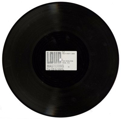 Lot 226 - Pulp Party Hard 1998 Acetate Geoff Travis Rough Trade Archive (UK)