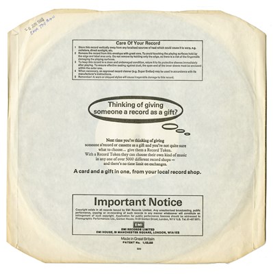 Lot 230 - Queen 1980 The Game Single Sided White Label Test Pressings (USA)
