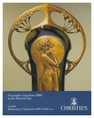 Lot 254 - Freddie Mercury Owned & Annotated 1989 Decorative Arts Christie's Catalogue (UK)