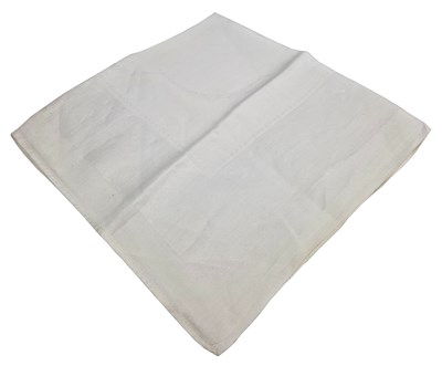 Lot 263 - Freddie Mercury Owned Damask Napkin (UK)