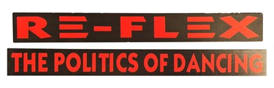 Lot 277 - Re-Flex 1983 The Politics of Dancing Promotional Display (UK)
