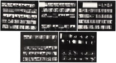 Lot 291 - Rolling Stones 1982 European Tour Contact Sheets