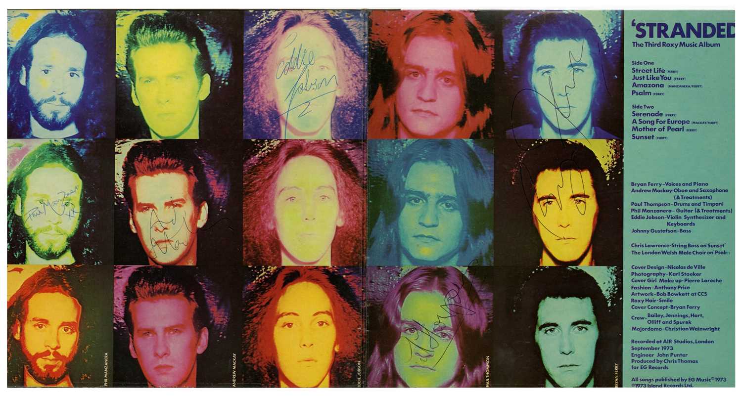 Lot 312 - Roxy Music Signed Stranded LP (UK)