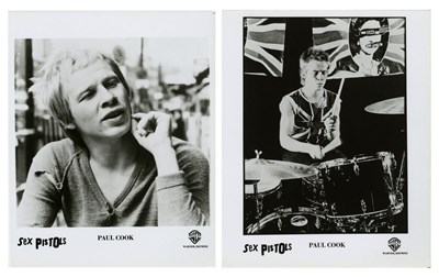 Lot 317 - The Sex Pistols 1978 Set Of 12 Warner Brothers Promotional Photographs (USA)