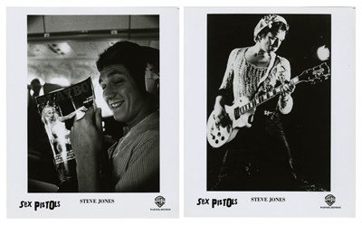 Lot 317 - The Sex Pistols 1978 Set Of 12 Warner Brothers Promotional Photographs (USA)