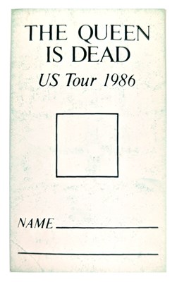 Lot 342 - The Smiths 1986 Tour Crew Polo Shirt (USA)
