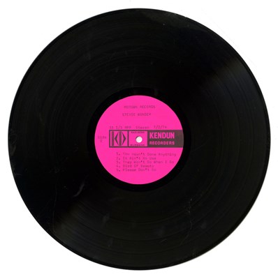 Lot 354 - Stevie Wonder 1974 Fullfillingness' First Finale 2 Single Sided Kendun Recorders Acetates (USA)