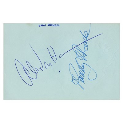 Lot 370 - New Order, Thin Lizzy, Johnny Cash & Others Autograph Book (UK)