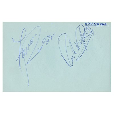 Lot 370 - New Order, Thin Lizzy, Johnny Cash & Others Autograph Book (UK)