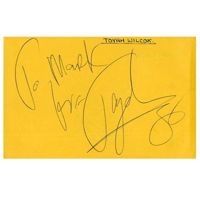Lot 370 - New Order, Thin Lizzy, Johnny Cash & Others Autograph Book (UK)