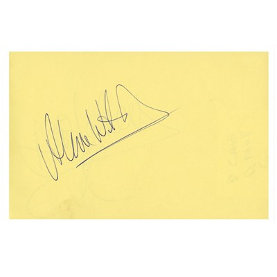 Lot 370 - New Order, Thin Lizzy, Johnny Cash & Others Autograph Book (UK)