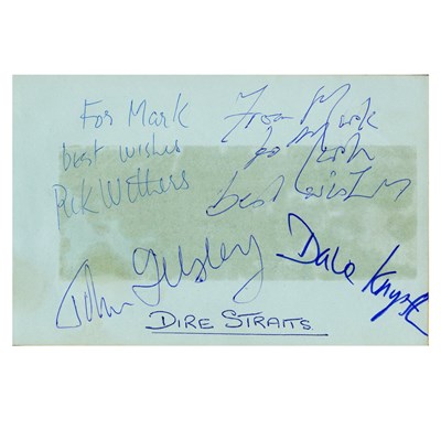 Lot 370 - New Order, Thin Lizzy, Johnny Cash & Others Autograph Book (UK)