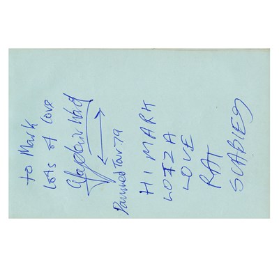 Lot 370 - New Order, Thin Lizzy, Johnny Cash & Others Autograph Book (UK)