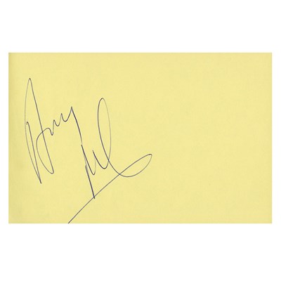 Lot 370 - New Order, Thin Lizzy, Johnny Cash & Others Autograph Book (UK)
