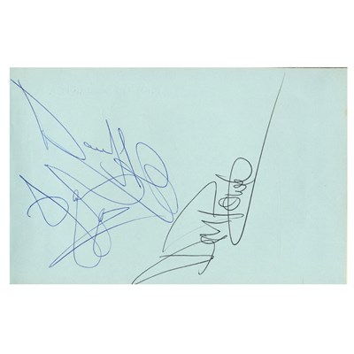 Lot 370 - New Order, Thin Lizzy, Johnny Cash & Others Autograph Book (UK)