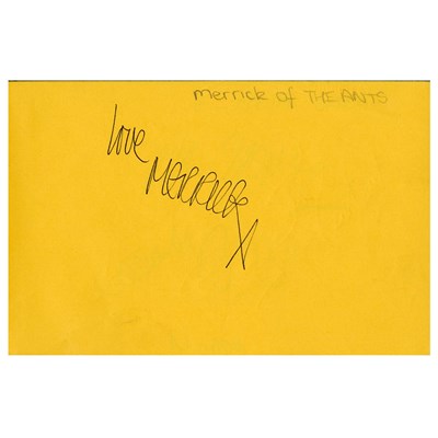 Lot 370 - New Order, Thin Lizzy, Johnny Cash & Others Autograph Book (UK)