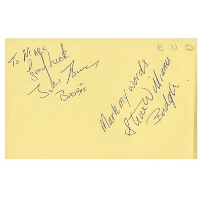 Lot 370 - New Order, Thin Lizzy, Johnny Cash & Others Autograph Book (UK)