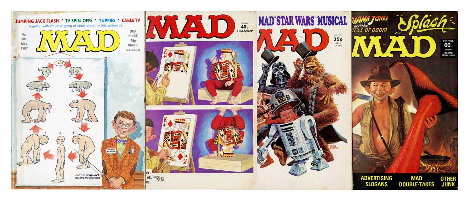 Lot 374 - Mad Magazine 1959 – 1993 Collection (UK)