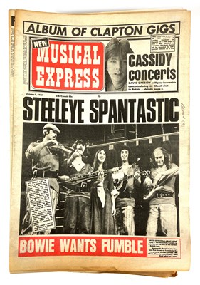 Lot 378 - New Musical Express (NME) 1970 – 1979 Complete Run (UK)