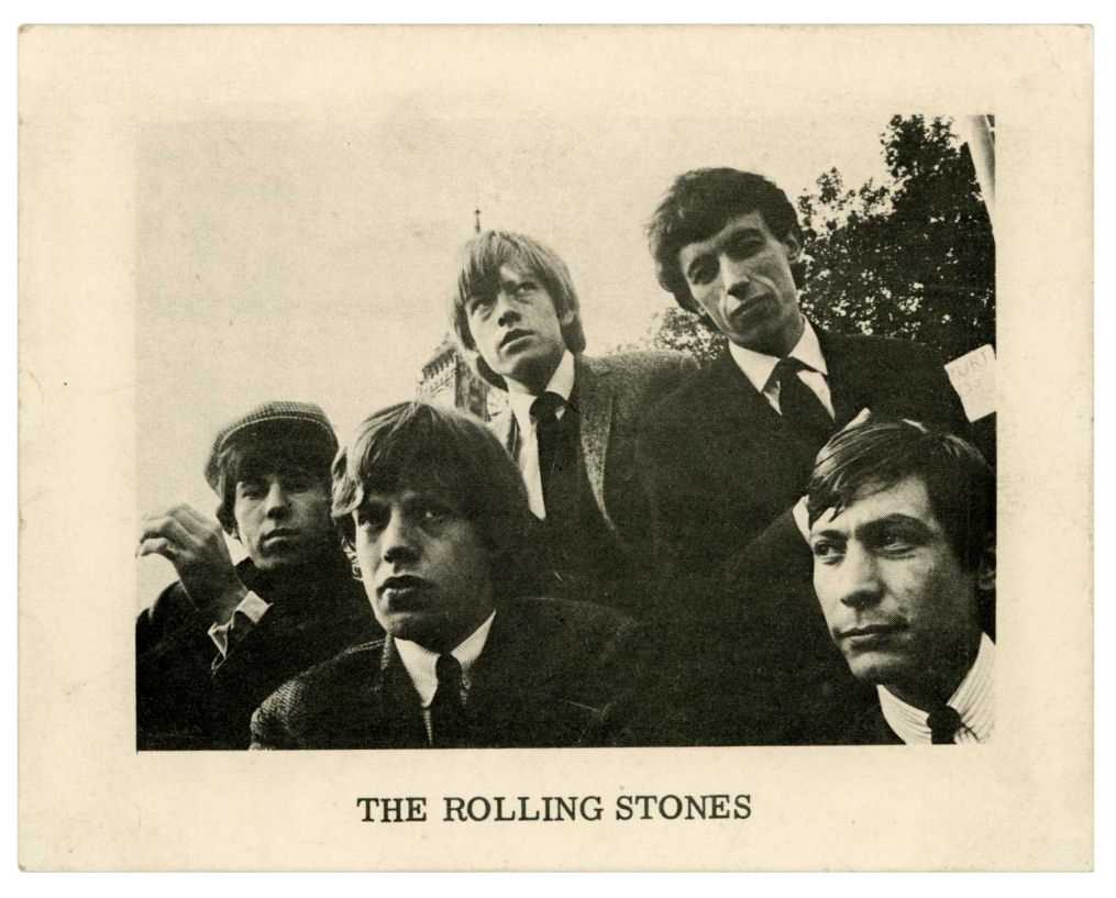 Lot 285 - The Rolling Stones 1964 Promotional Card (UK)