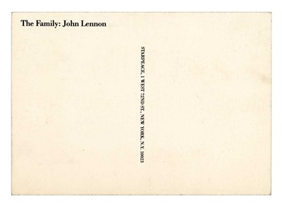 Lot 196 - Yoko Ono Two 1980s Signed Promotional Cards Lizzie Bravo Collection (USA)
