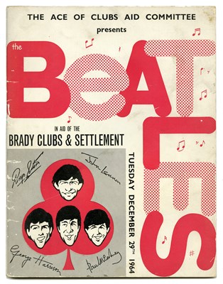 Lot 50 - The Beatles For Brady 1964 Hammersmith Odeon Concert Programme (UK)