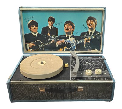 Lot 60 - The Beatles 1964 Limited Edition Portable Record Player And Original Box (USA)
