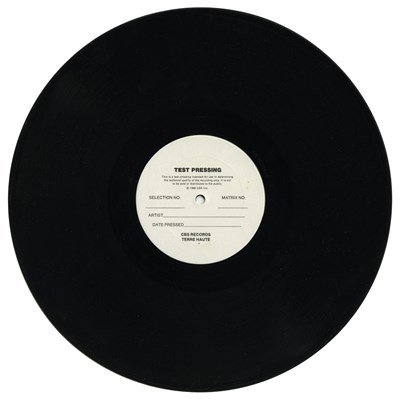Lot 217 - Paul McCartney Coming Up (Live) CBS 12 Inch Test Pressing (USA)