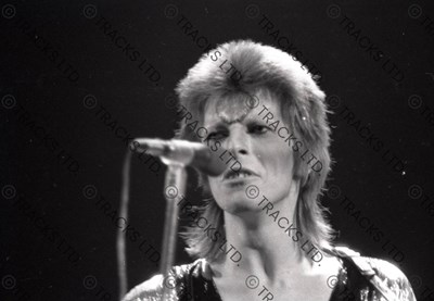 Lot 52 - David Bowie 1973 Ziggy Stardust Tour Negatives With Copyright (UK)