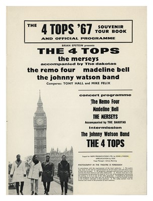 Lot 246 - Paul McCartney November 1966 Hand Drawn Stage Designs For The Four Tops London Performance (UK)