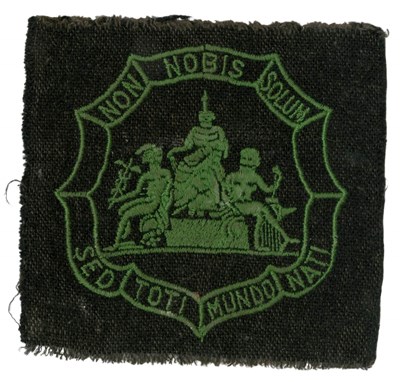 Lot 255 - Liverpool Institute Gown, School Letters And Patch (UK)