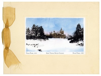 Lot 257 - George Harrison Handwritten Christmas/New Year Card 1999 (UK)