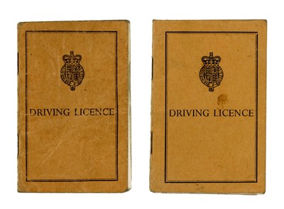 Lot 360 - Johnny Guitar Driving Licences (UK)