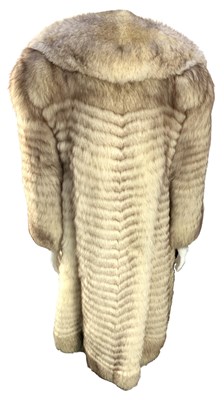 Lot 70 - Elton John Owned & Worn Fur Coat With Handwritten Note (Sweden)