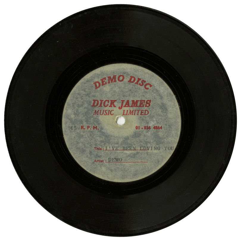 Lot 76 - Elton John 1967 I’ve Been Loving You Dick James Demo Disc Acetate (UK)