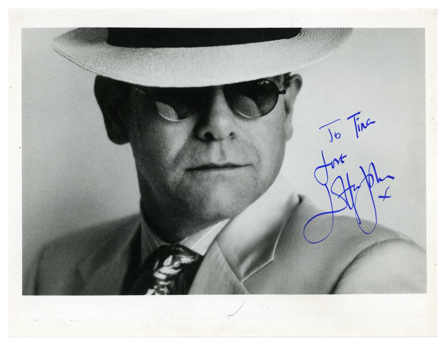 Lot 77 - Elton John Signed Photograph (UK)