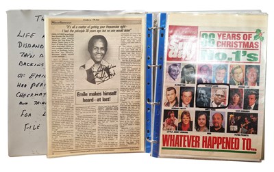 Lot 80 - Emile Ford & The Checkmates Folders (UK)