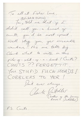 Lot 81 - Eric Clapton, George Martin & Others 1987 – 1993 Signed Genesis Fisher Lane Farm Studios Guest Book (UK)